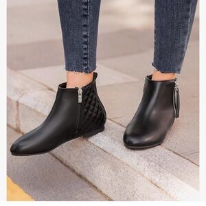 Maxmuxun Woman’s Chelsea Ankle , Flat Boots